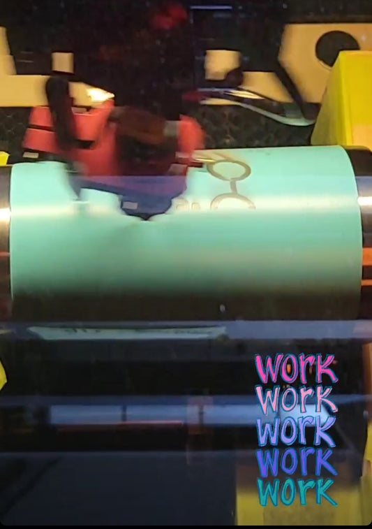 Laser Etching Only - Glass & Stainless tumblers