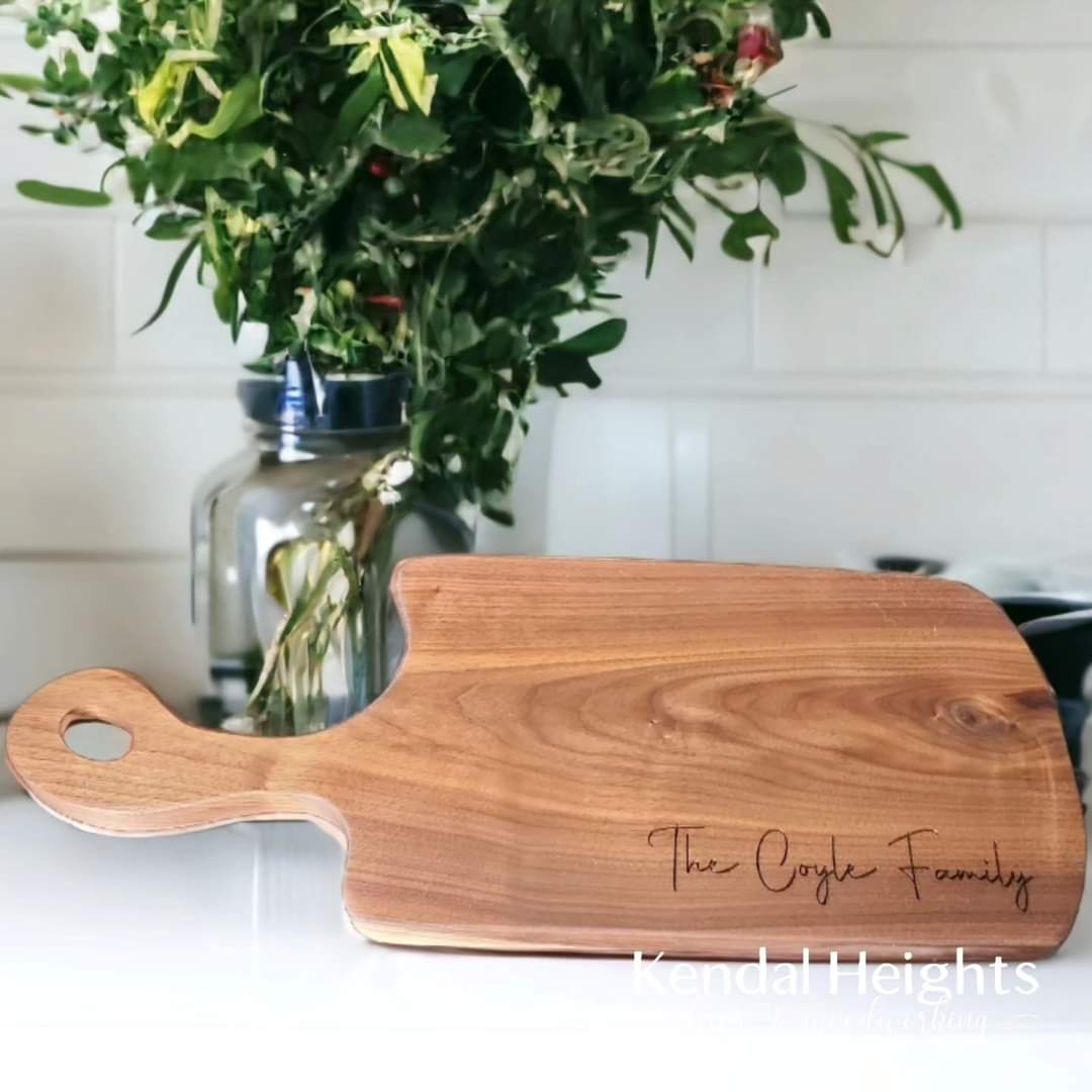 Charcuterie Boards, Serving Trays, Cutting Boards & Stove Covers