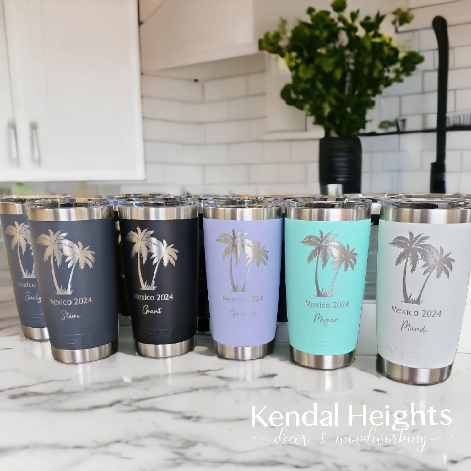 Laser Etched Tumblers & Glass