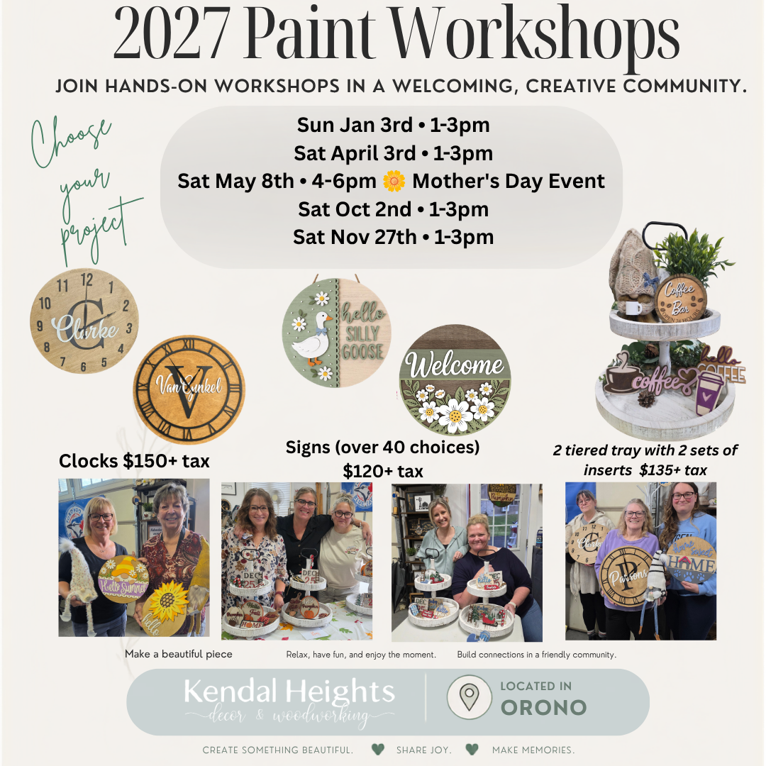 Paint Workshops