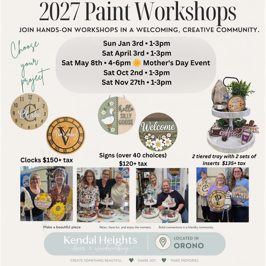 Paint Workshops