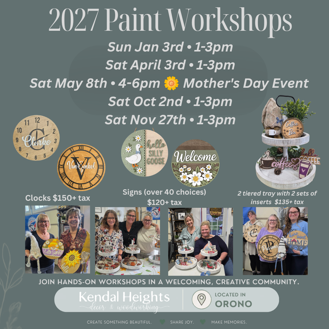 Paint Workshops
