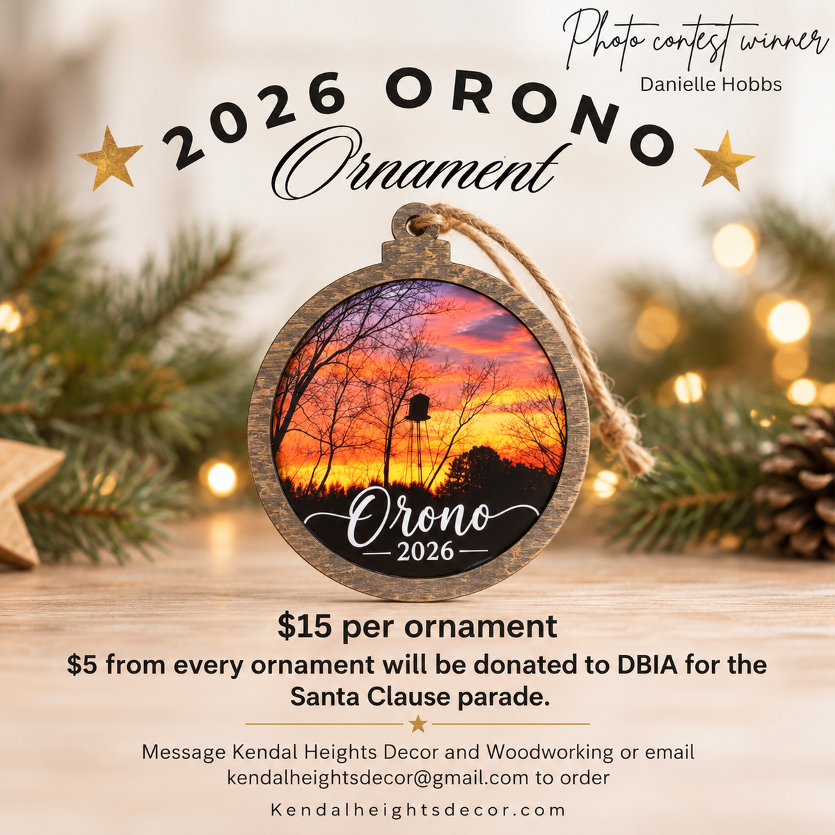 Orono Ornament 2026