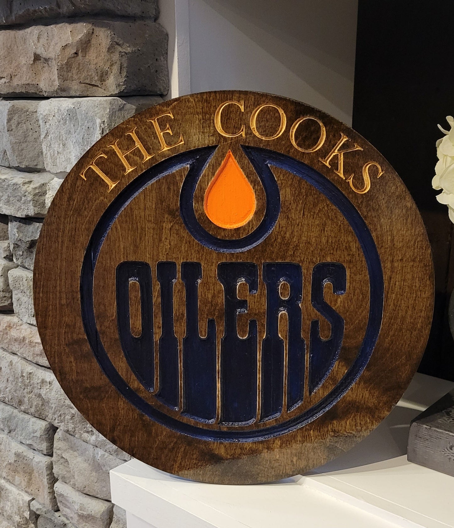 Engraved Sports Logo