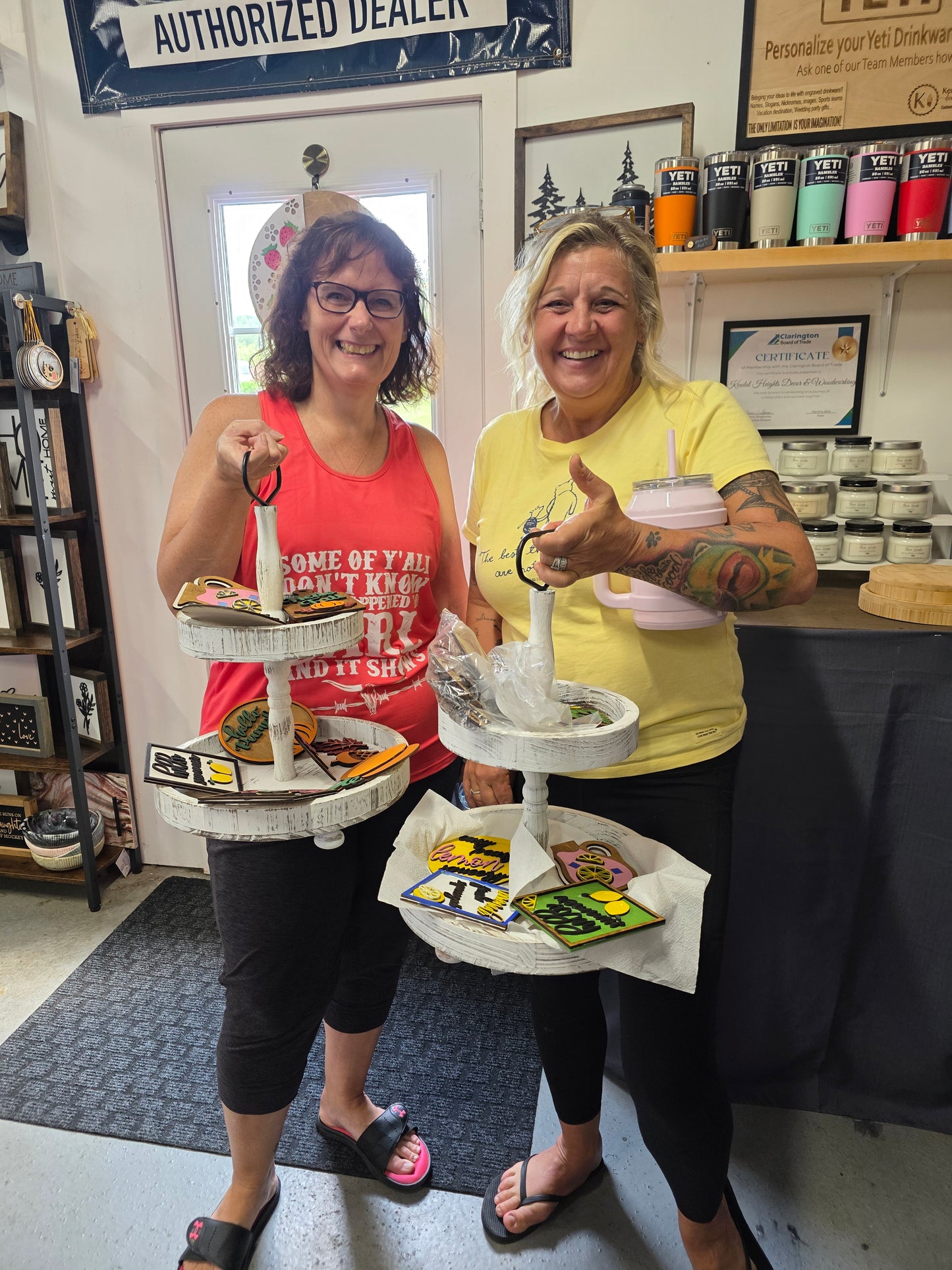 Tiered Tray Workshop Events - Deposit Only