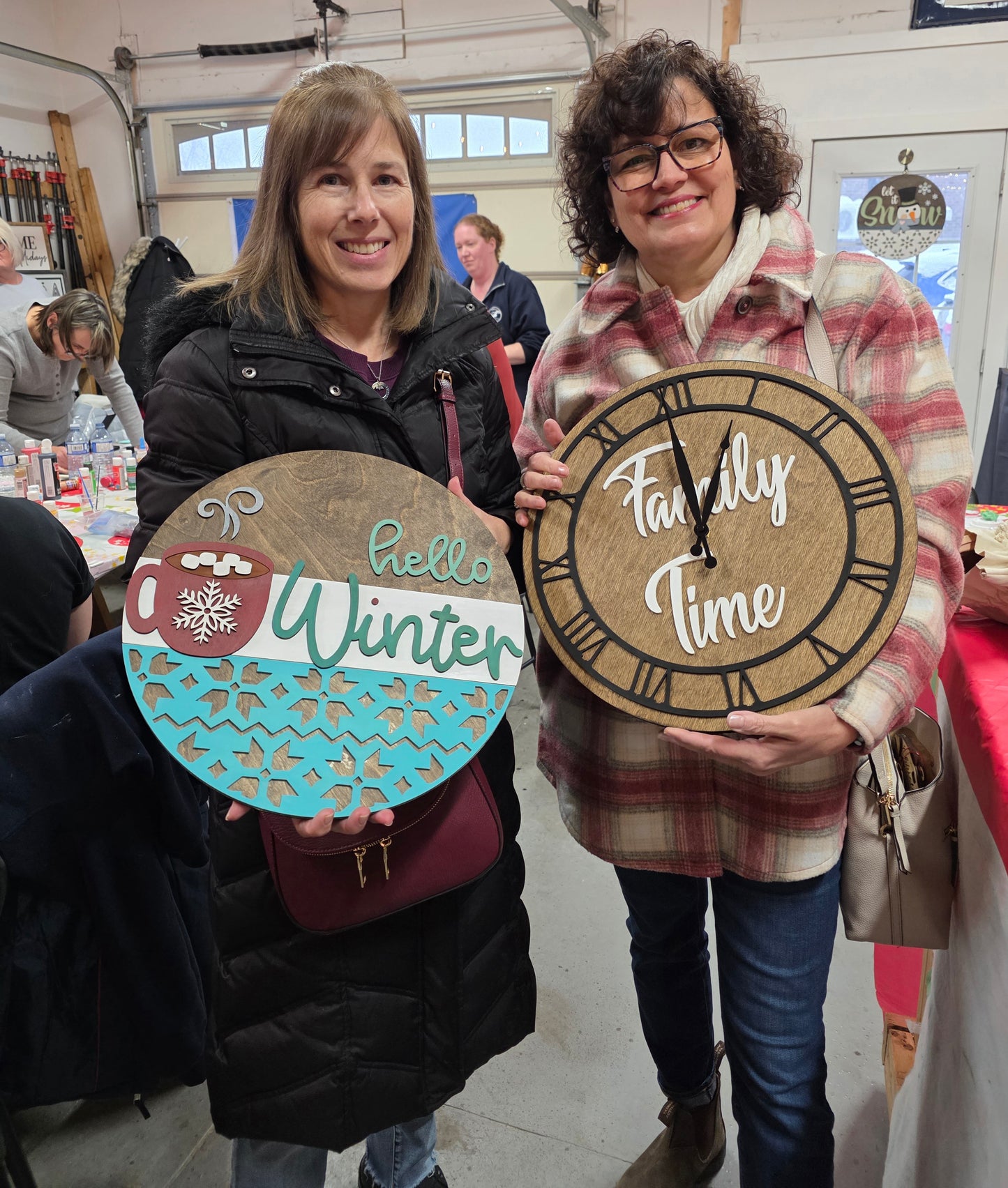 Paint, Tray,  Clock Workshop Events - Deposit Only