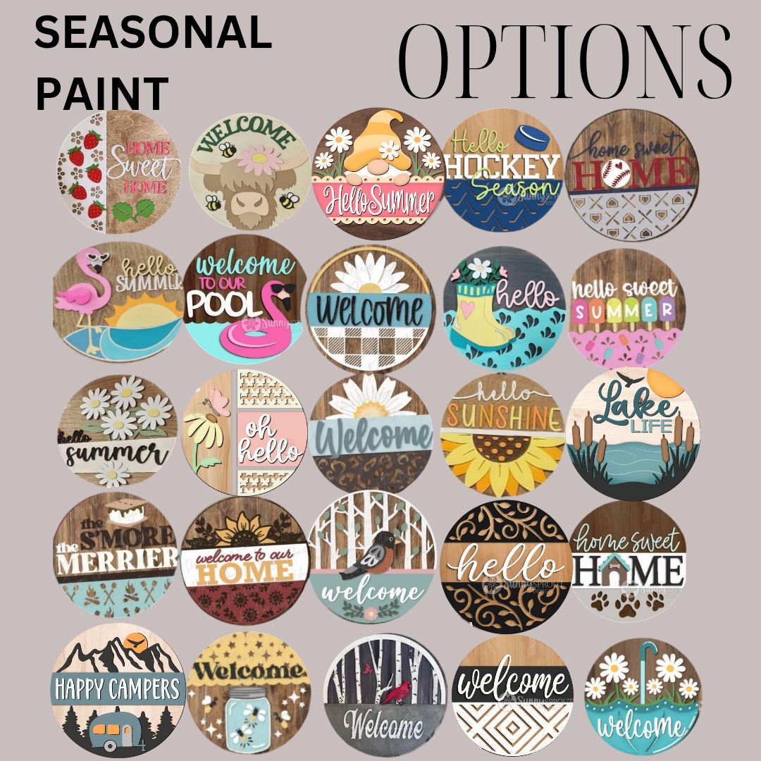 Paint, Tray,  Clock Workshop Events - Deposit Only