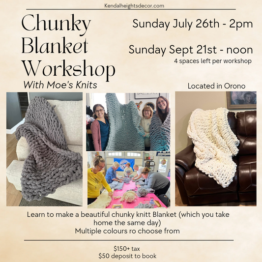 Blanket Workshop - Deposit Only