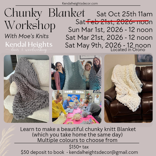 Blanket Workshop - Deposit Only