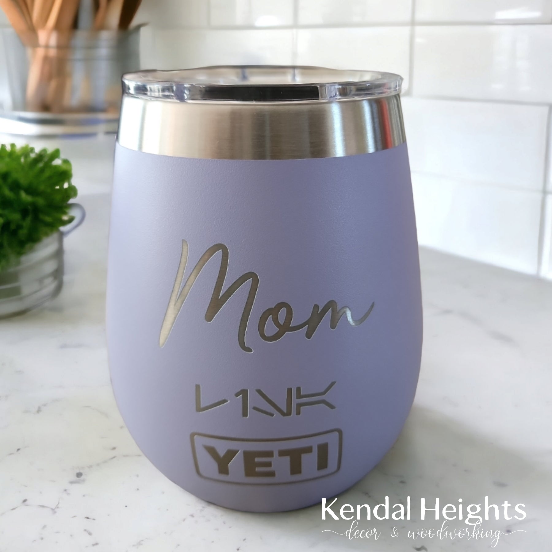 Monogrammed yeti 2024 wine tumbler