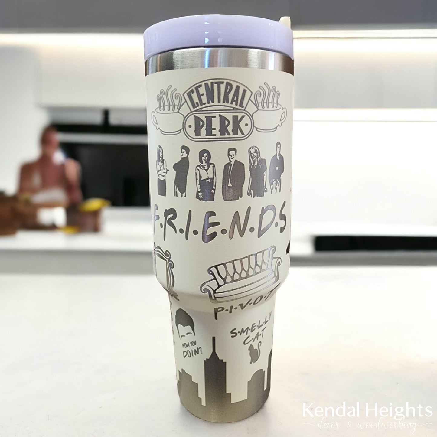 FRIENDS Stanley Etched Wrap Designs