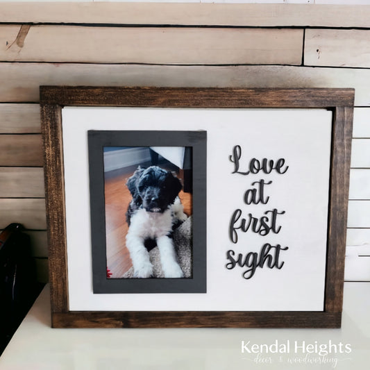 Love at first sight photo frame