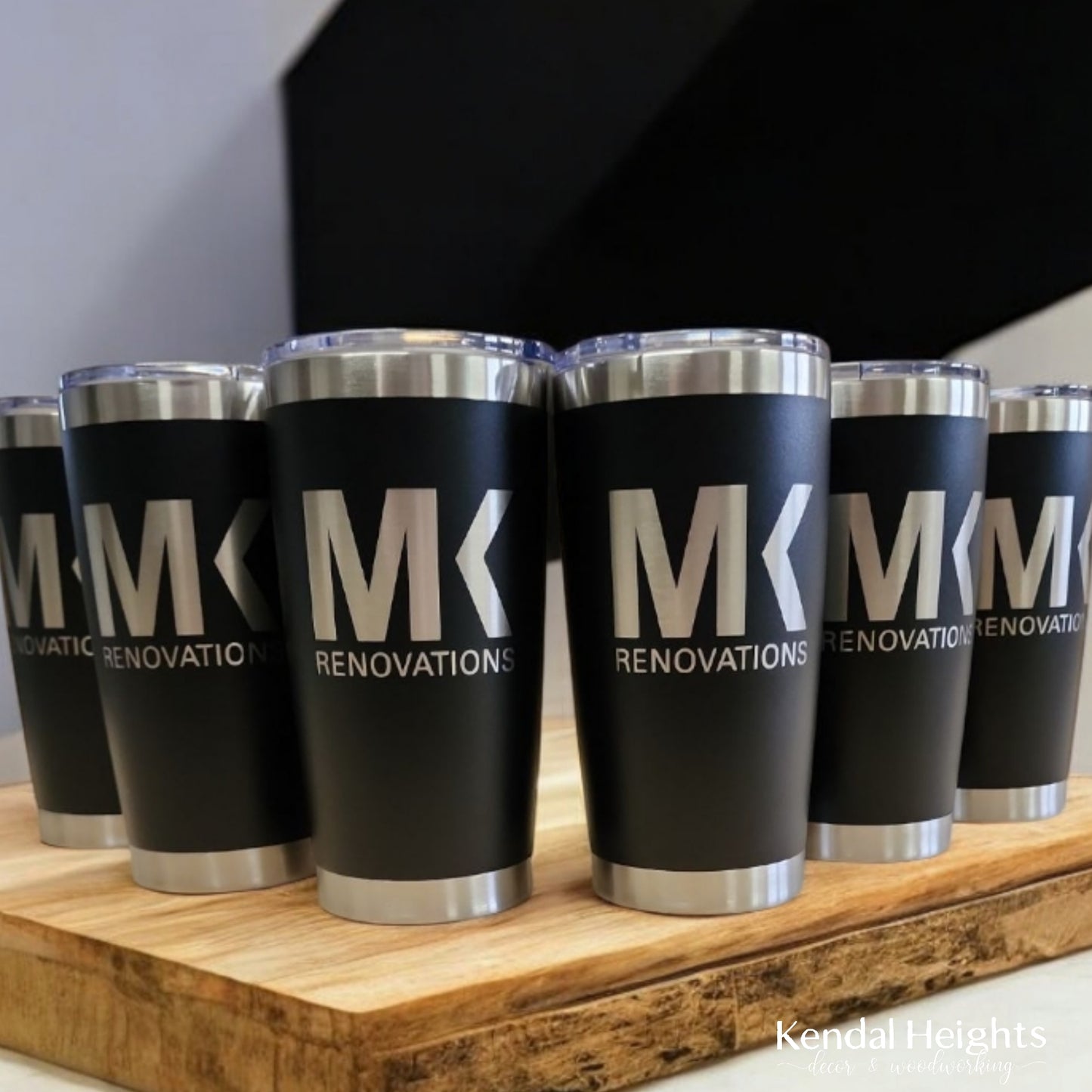 Generic Stainless Steel Etched Tumblers