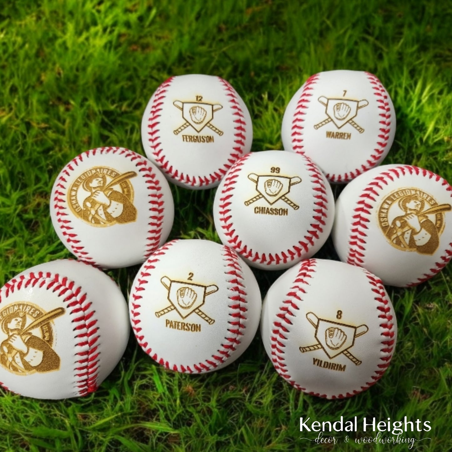 Laser Etched Baseball