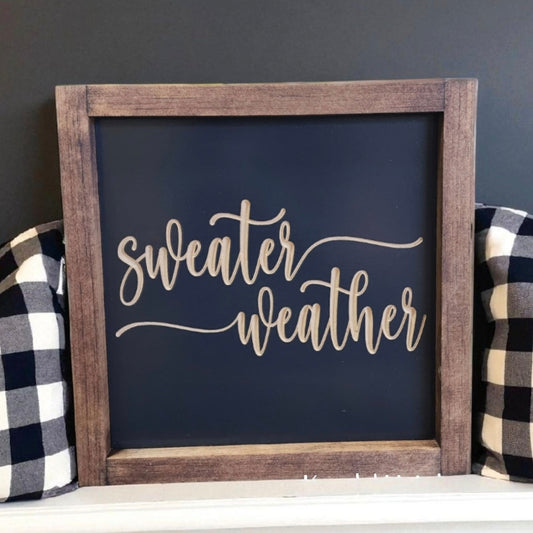 Sweater Weather...