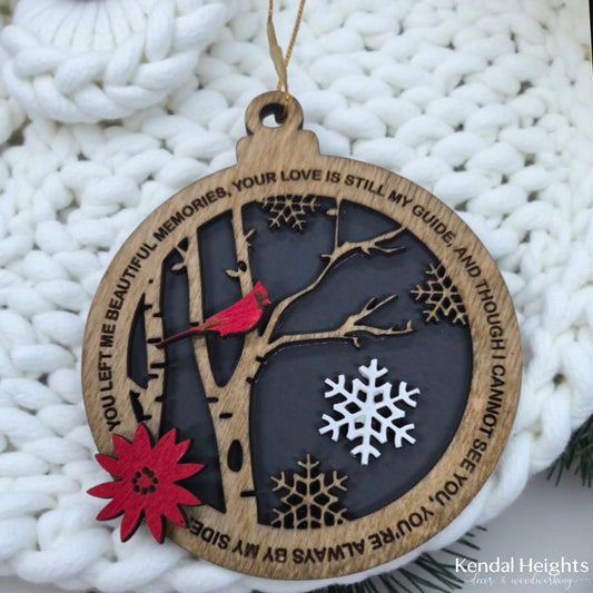 Cardinal Ornament - Always by my side