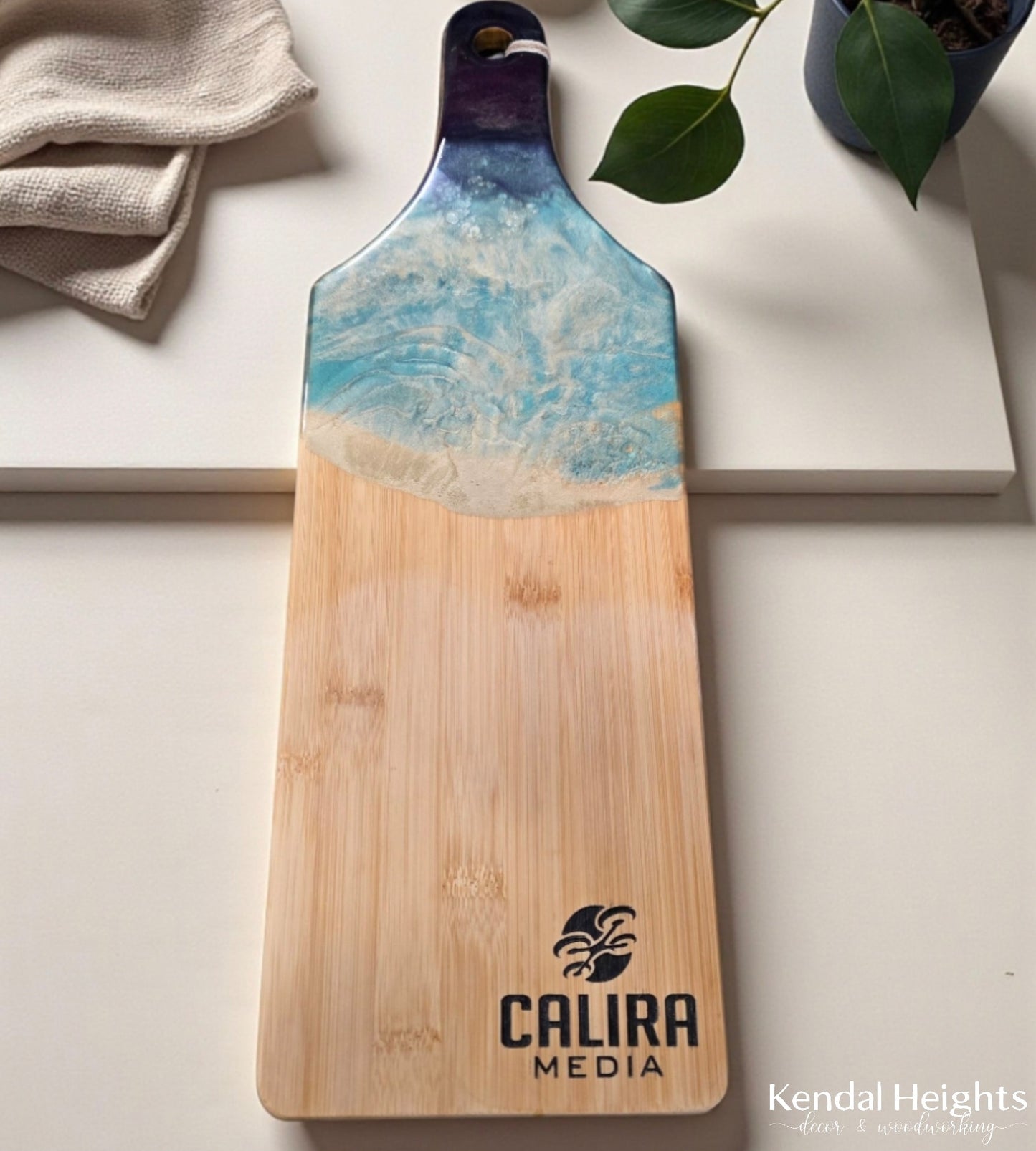 Epoxy Bamboo Cutting Board