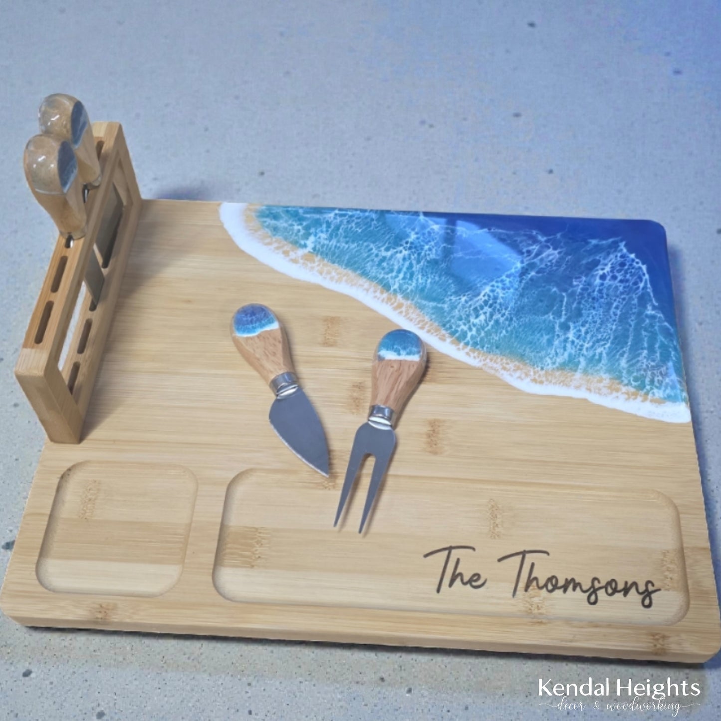 Cheese Board and Knife Set