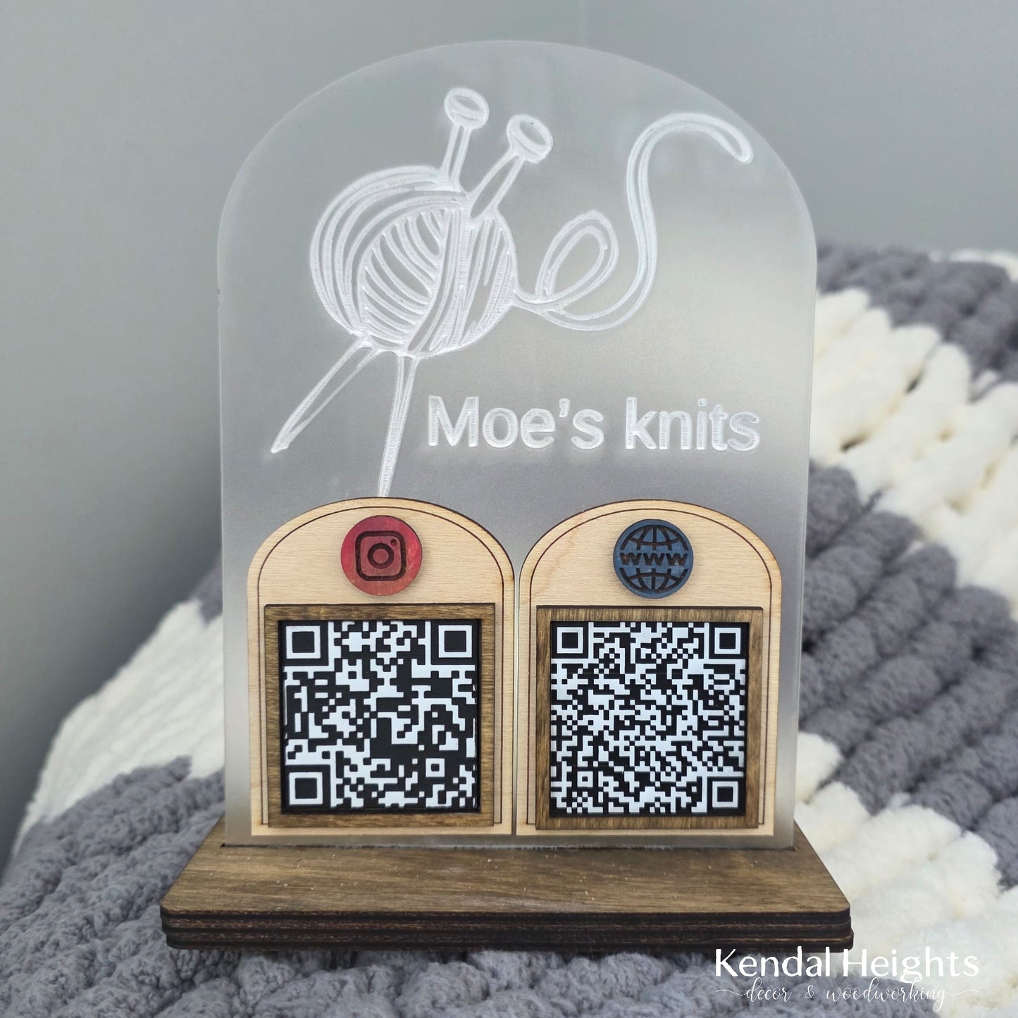 Business Social Media QR