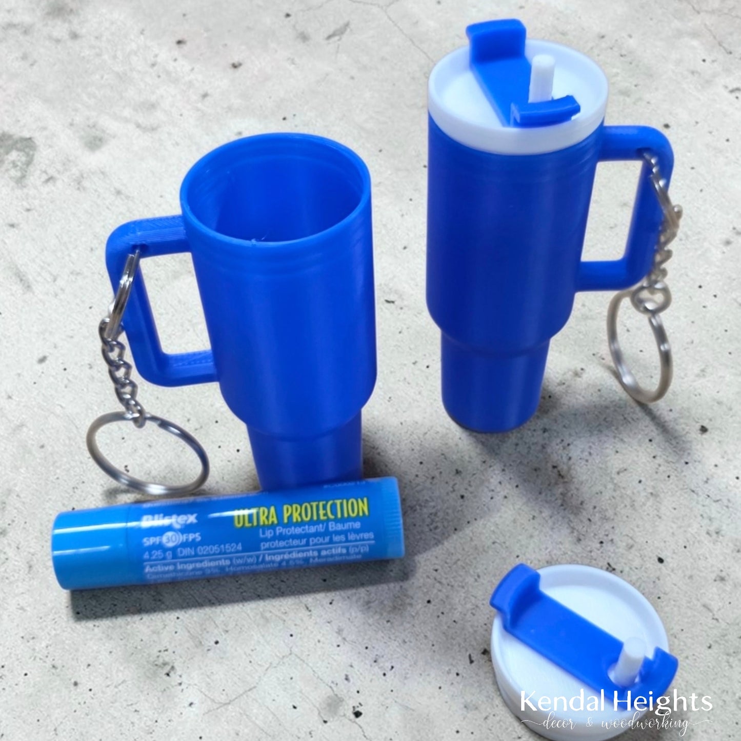 Lip Balm Tumbler Key Chain