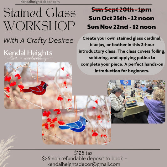 Stained Glass Workshop