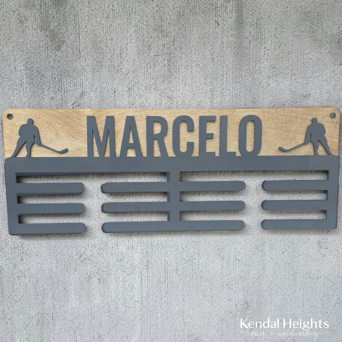 Sports Wooden Medal Hangers