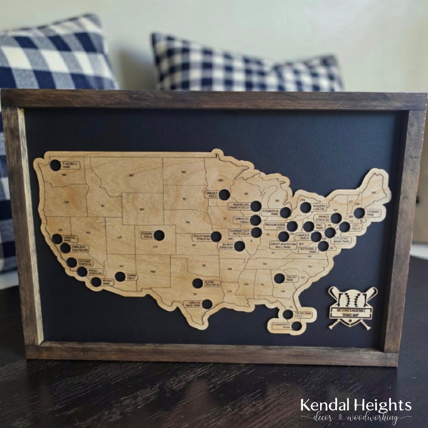 Ballpark Travel Map