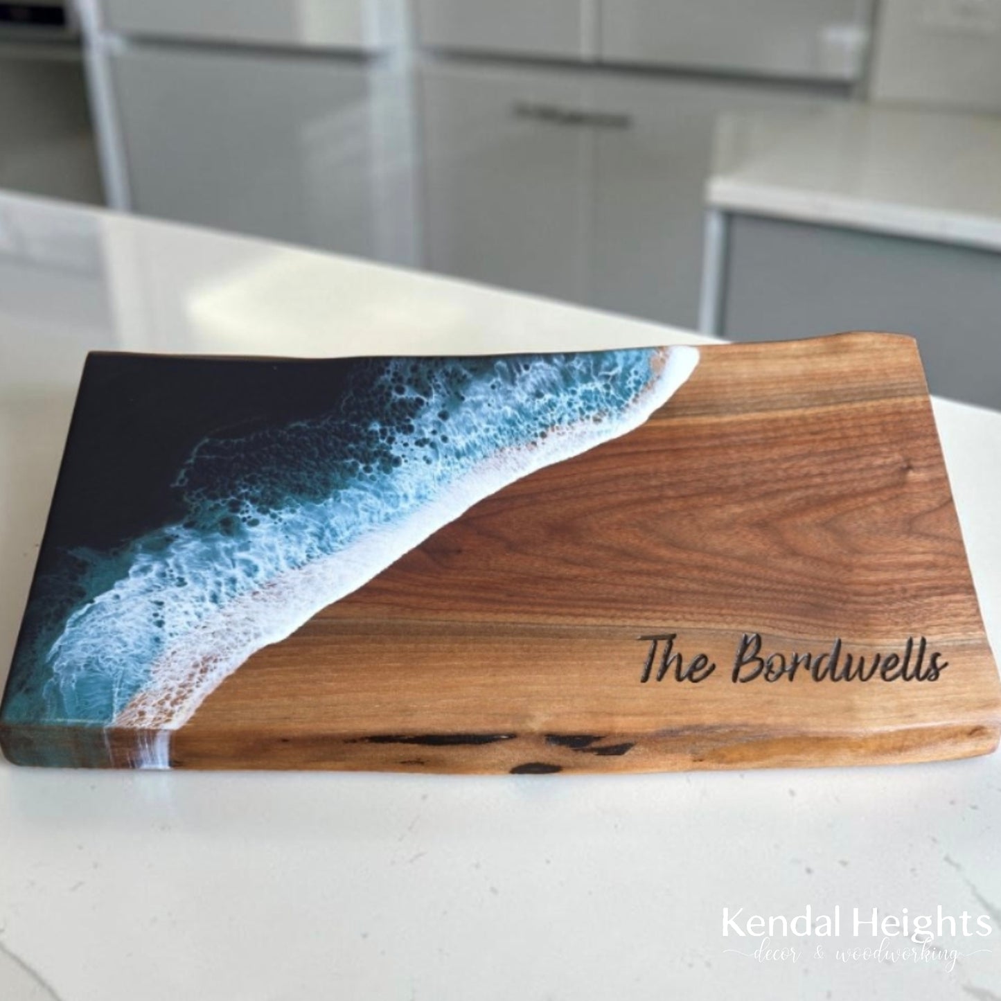 Black Walnut Live Edge Charcuterie Board (with or without Epoxy)