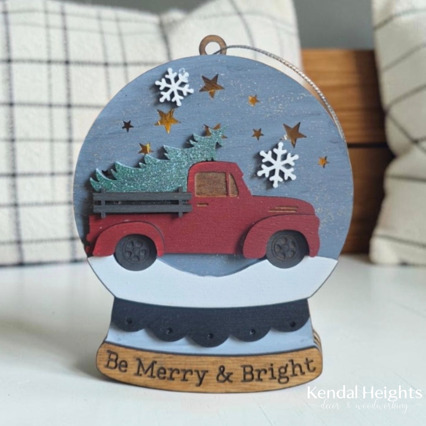 Light-Up Christmas Truck