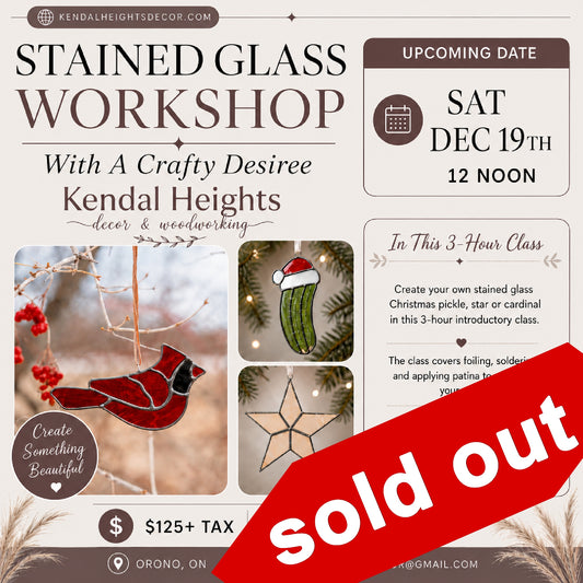 Stained Glass Workshop