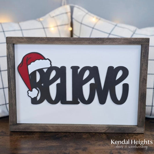 Believe - Santa Hat