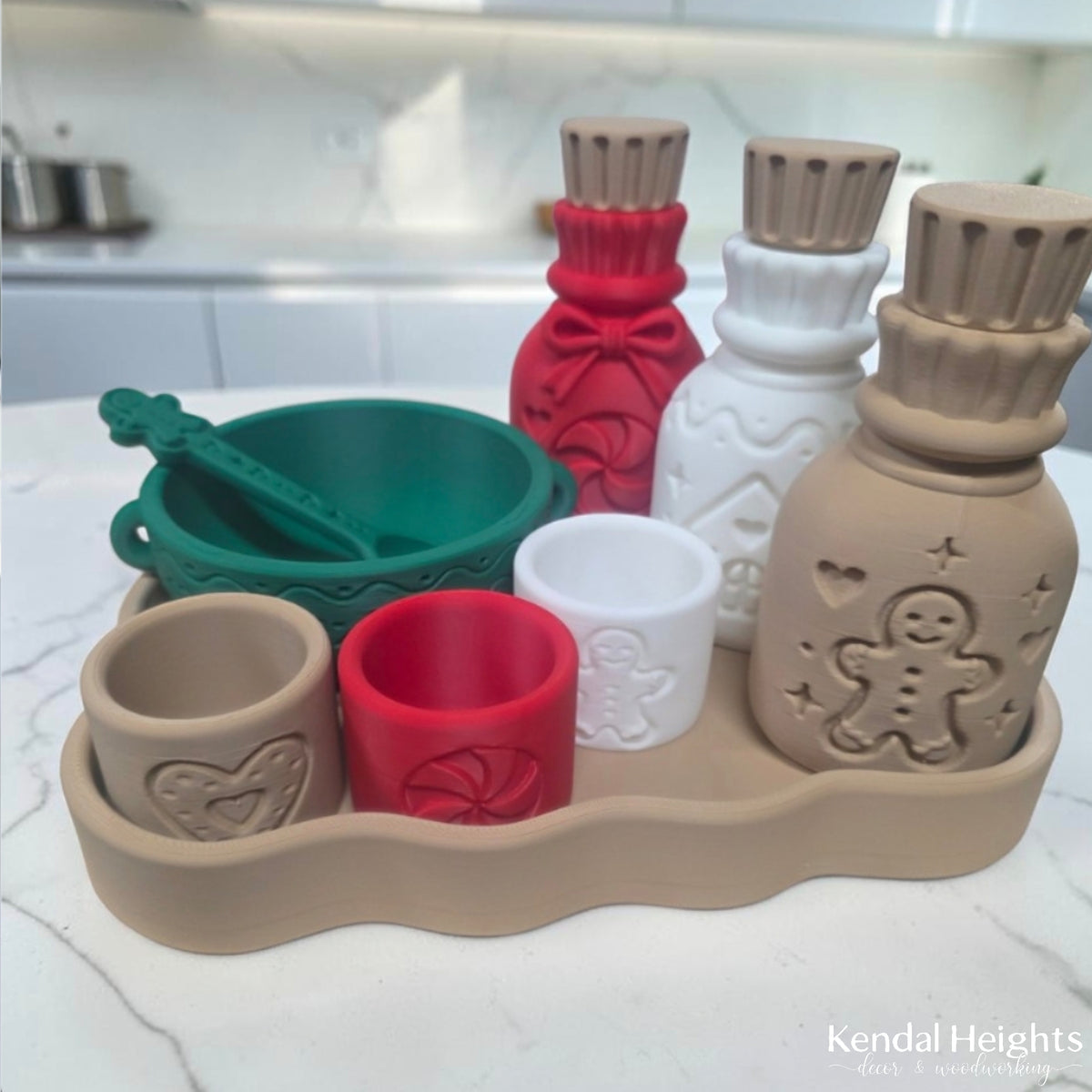 Christmas Gingerbread Bakery Potion Sensory Set