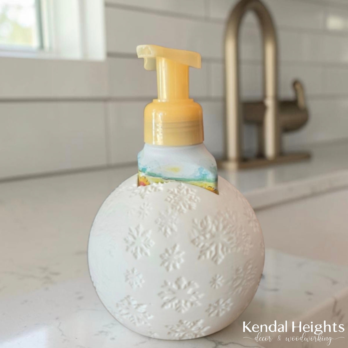Christmas Soap Dispenser Holder