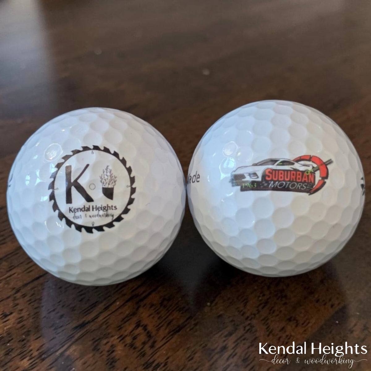 Printed Golf Balls