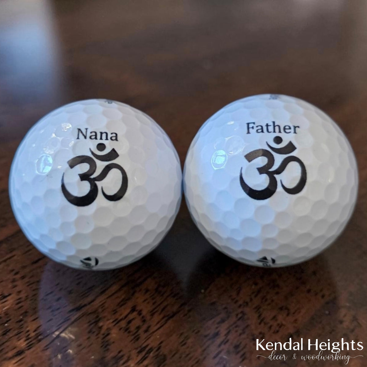 Printed Golf Balls