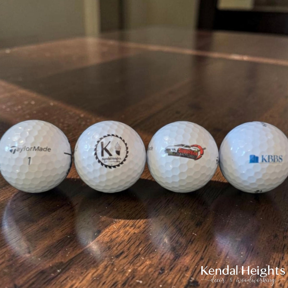 Printed Golf Balls
