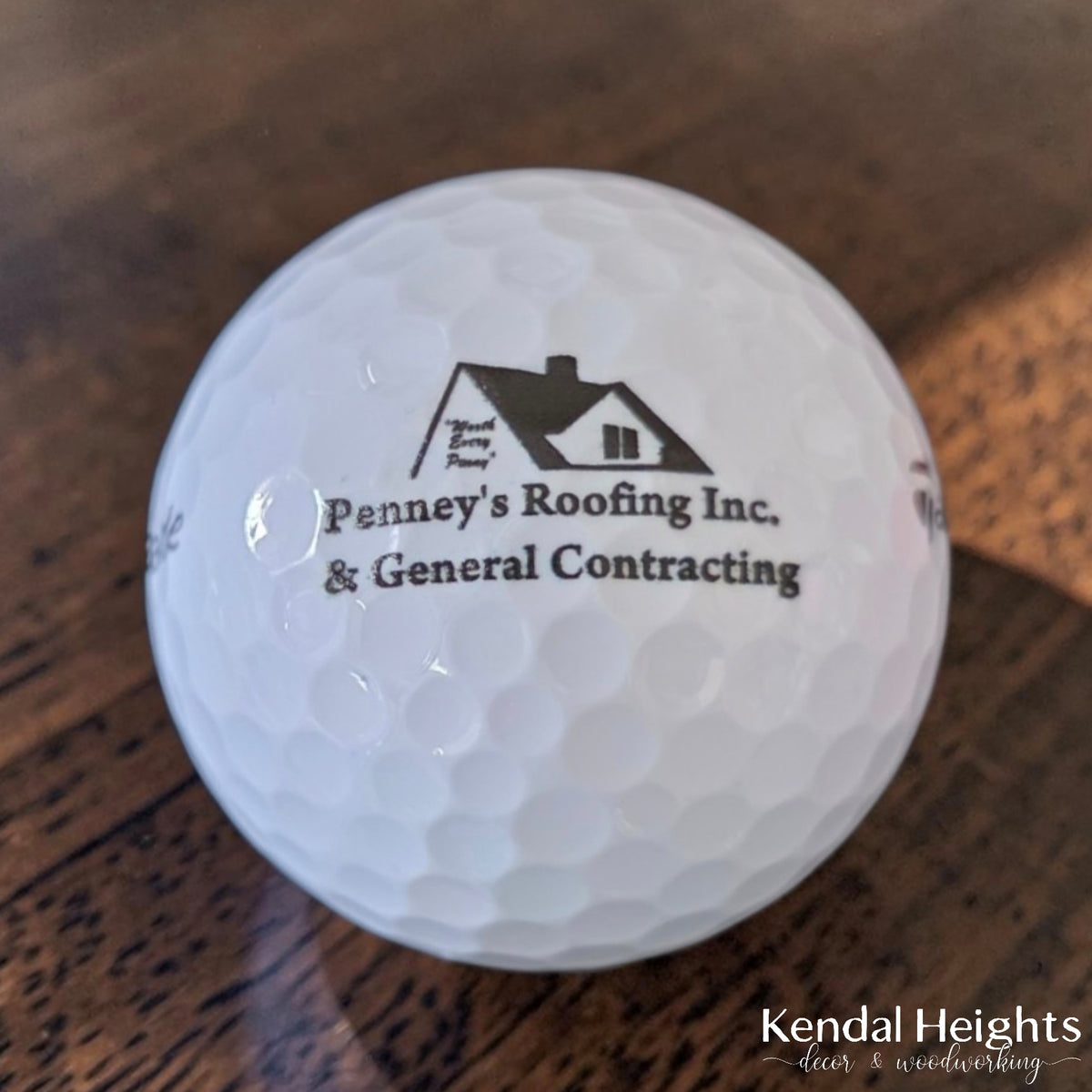 Printed Golf Balls