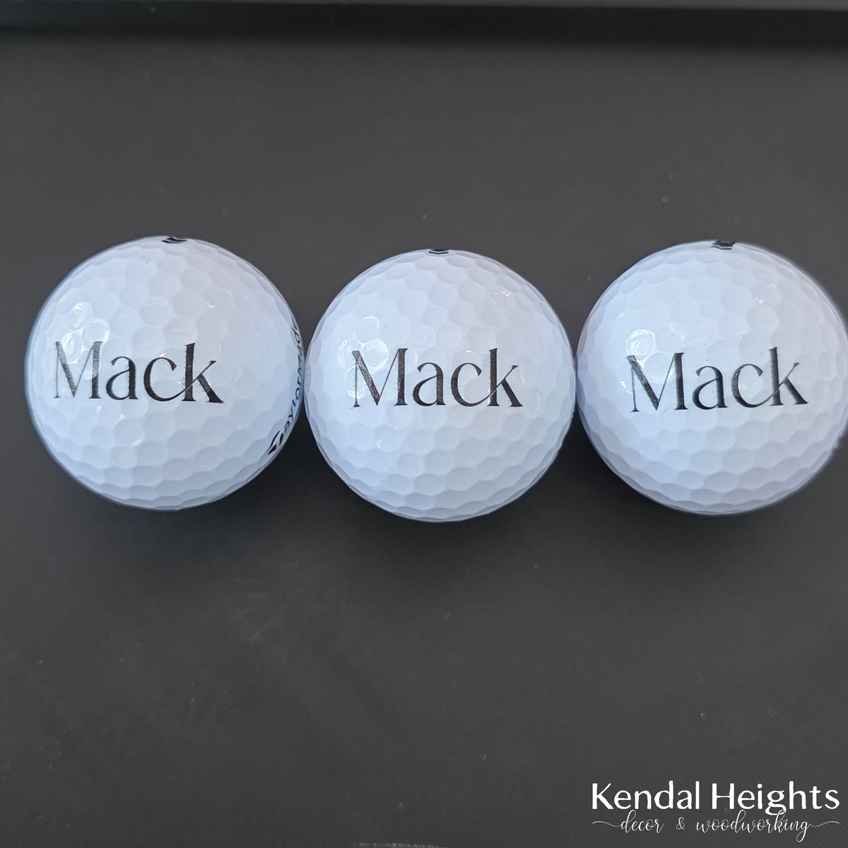 Printed Golf Balls