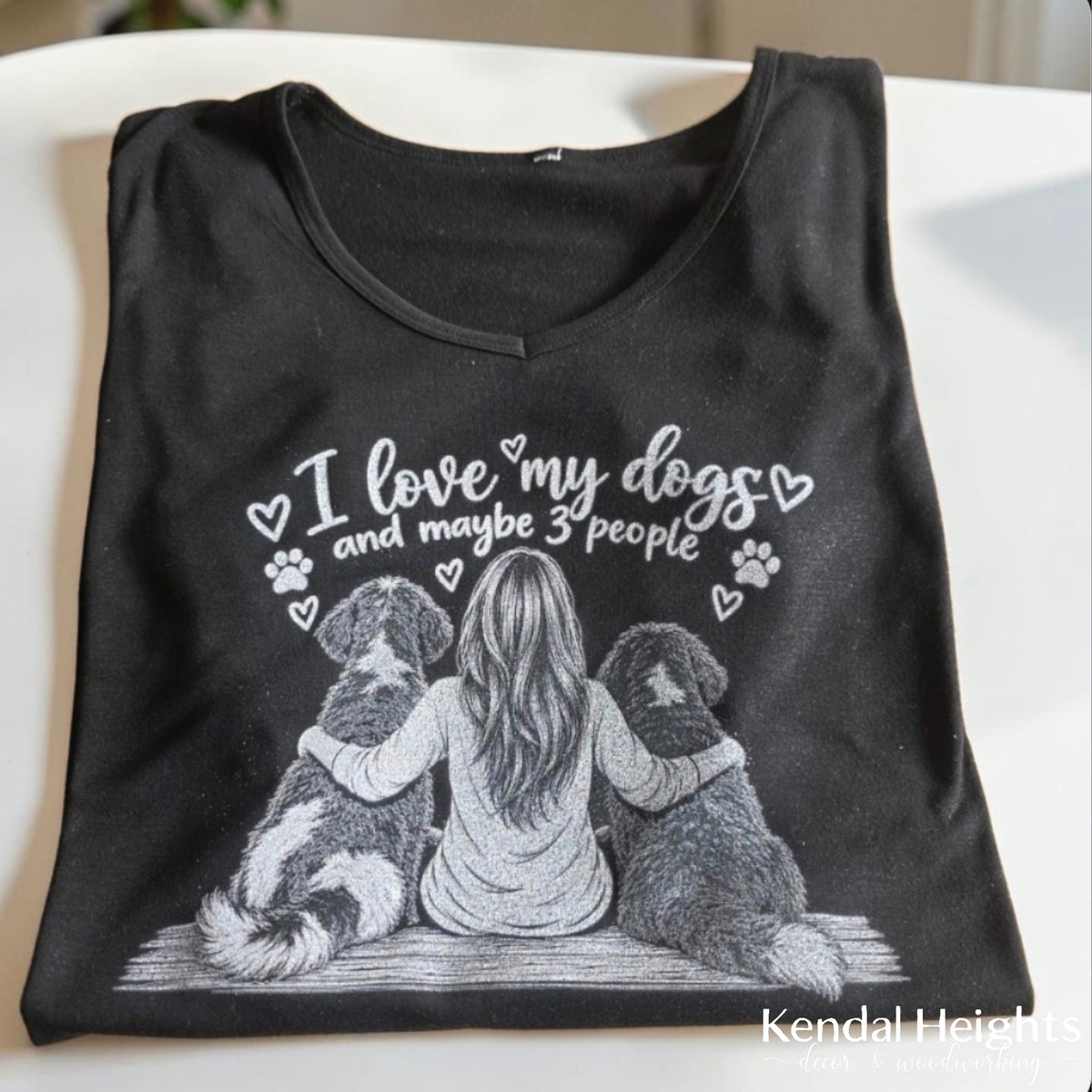 Custom printed T shirt