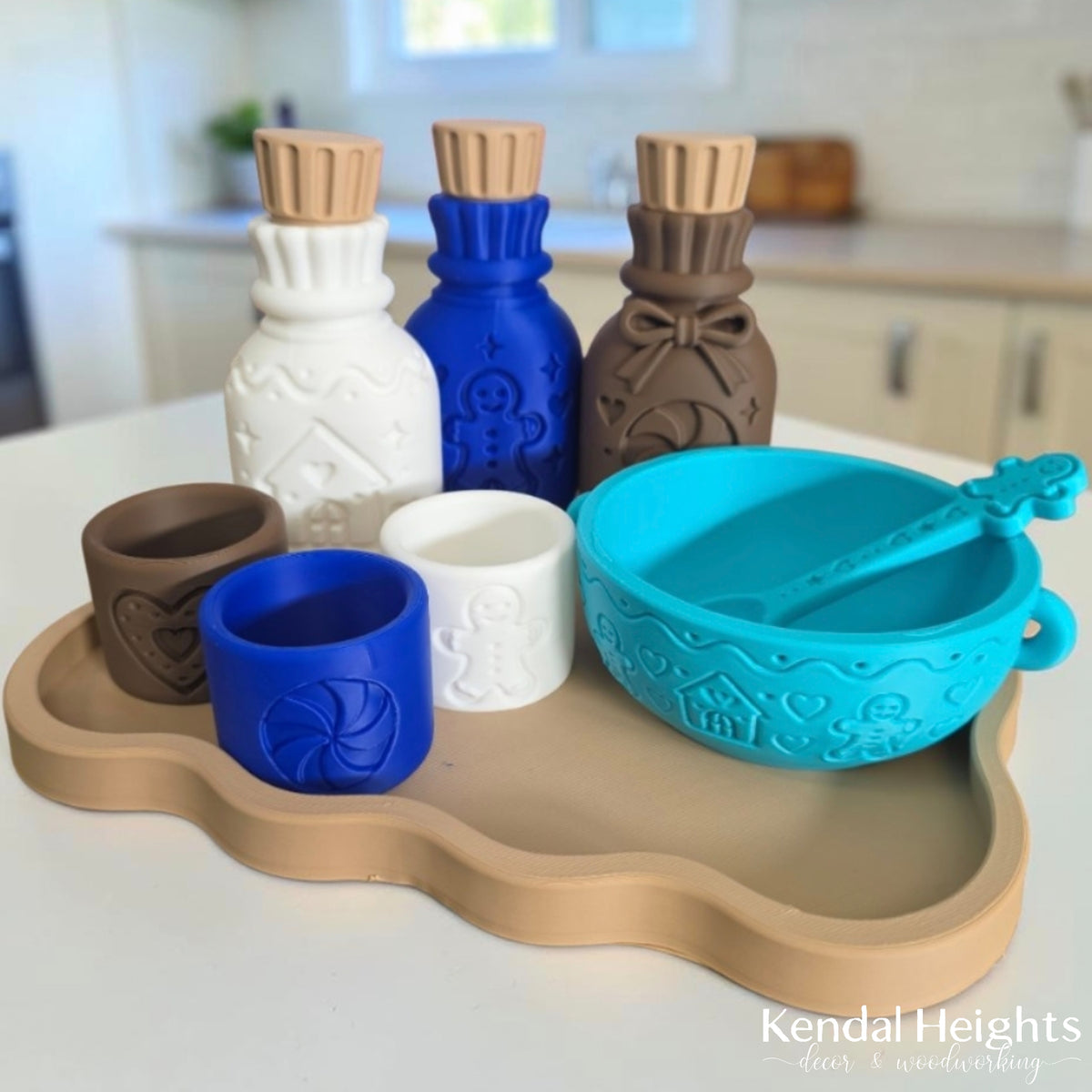 Christmas Gingerbread Bakery Potion Sensory Set