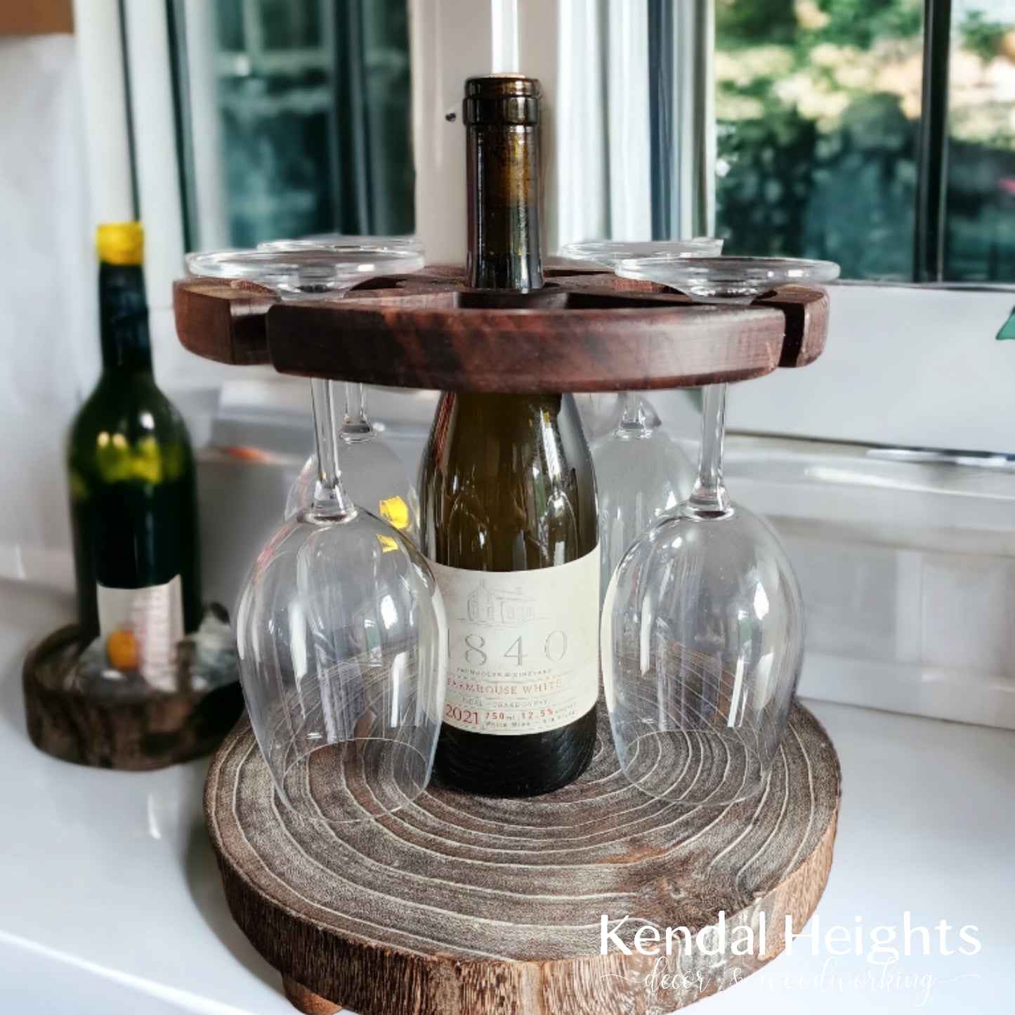 Wine Bottle & Glass Carrier