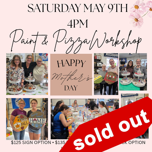Mother's Day Paint & Pizza
