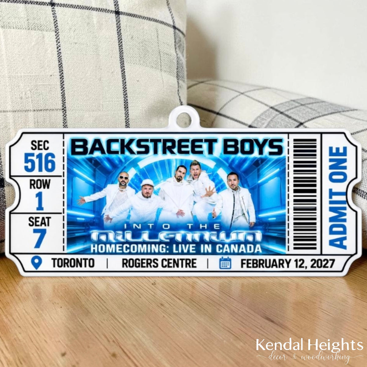 Ticket Ornament