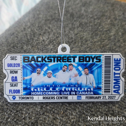 Ticket Ornament
