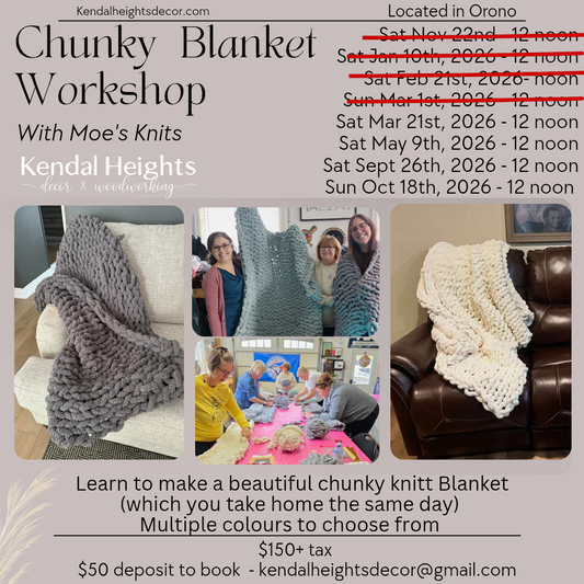 Blanket Workshop - Deposit Only