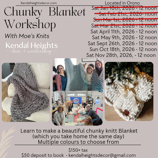 Blanket Workshop - Deposit Only