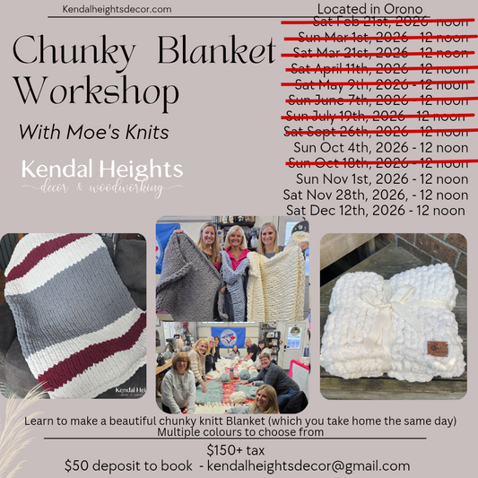 Blanket Workshop - Deposit Only