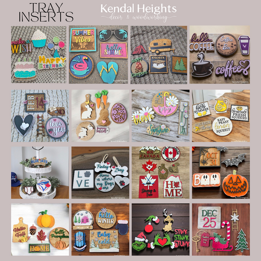 Tiered Tray Take Home Options