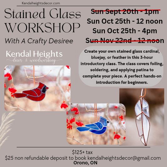 Stained Glass Workshop
