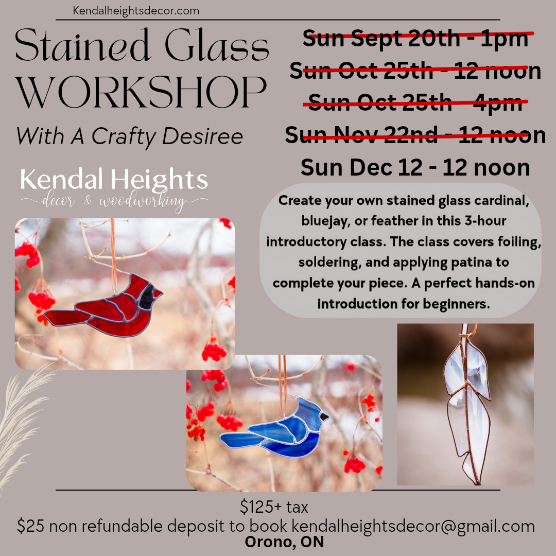 Stained Glass Workshop